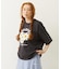 FLOWER SAGARA EMBROIDERY WIDE S/S TEE