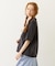 FLOWER SAGARA EMBROIDERY WIDE S/S TEE