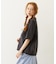 FLOWER SAGARA EMBROIDERY WIDE S/S TEE