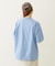 FLOWER SAGARA EMBROIDERY WIDE S/S TEE