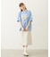 FLOWER SAGARA EMBROIDERY WIDE S/S TEE