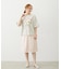 FLOWER SAGARA EMBROIDERY WIDE S/S TEE