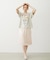 FLOWER SAGARA EMBROIDERY WIDE S/S TEE