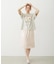 FLOWER SAGARA EMBROIDERY WIDE S/S TEE