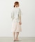 FLOWER SAGARA EMBROIDERY WIDE S/S TEE