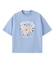 FLOWER SAGARA EMBROIDERY WIDE S/S TEE