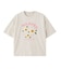 FLOWER SAGARA EMBROIDERY WIDE S/S TEE