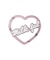 HEART LOGO METAL CARABINER
