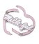 HEART LOGO METAL CARABINER