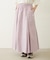 PLAID PATTERN LONG SKIRT
