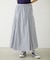 PLAID PATTERN LONG SKIRT