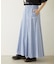 PLAID PATTERN LONG SKIRT