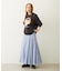 PLAID PATTERN LONG SKIRT