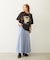 PLAID PATTERN LONG SKIRT