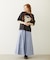 PLAID PATTERN LONG SKIRT