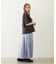 PLAID PATTERN LONG SKIRT