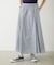 PLAID PATTERN LONG SKIRT