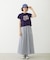 PLAID PATTERN LONG SKIRT