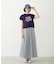 PLAID PATTERN LONG SKIRT