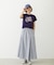 PLAID PATTERN LONG SKIRT