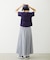 PLAID PATTERN LONG SKIRT