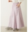 PLAID PATTERN LONG SKIRT
