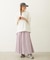 PLAID PATTERN LONG SKIRT