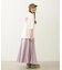 PLAID PATTERN LONG SKIRT