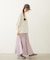 PLAID PATTERN LONG SKIRT