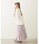 PLAID PATTERN LONG SKIRT