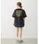 TRIPLE OUTLINE LOGO WIDE S/S TEE