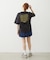 TRIPLE OUTLINE LOGO WIDE S/S TEE