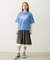HEART FLOWER EMBROIDERY S/S TEE