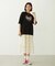 HEART FLOWER EMBROIDERY S/S TEE
