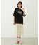HEART FLOWER EMBROIDERY S/S TEE