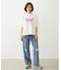 HEART FLOWER EMBROIDERY S/S TEE