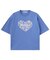 HEART FLOWER EMBROIDERY S/S TEE