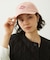 LABEL TWILL CAP