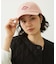 LABEL TWILL CAP