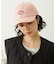 LABEL TWILL CAP