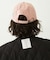 LABEL TWILL CAP