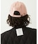 LABEL TWILL CAP