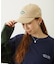 LABEL TWILL CAP