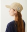 LABEL TWILL CAP