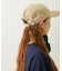 LABEL TWILL CAP