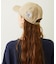 LABEL TWILL CAP