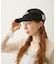 LABEL TWILL CAP