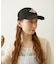 LABEL TWILL CAP