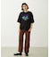 ROPEY LOGO CHAIN STITCH S/S TEE