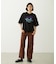 ROPEY LOGO CHAIN STITCH S/S TEE